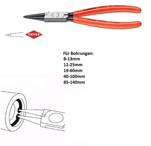 Knipex sicherungsringzange - knipex,