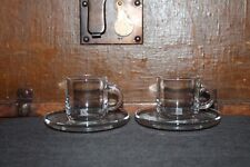 NESPRESSO Konstantin Grcic 2 Espressotassen mit Unterteller Frankreich