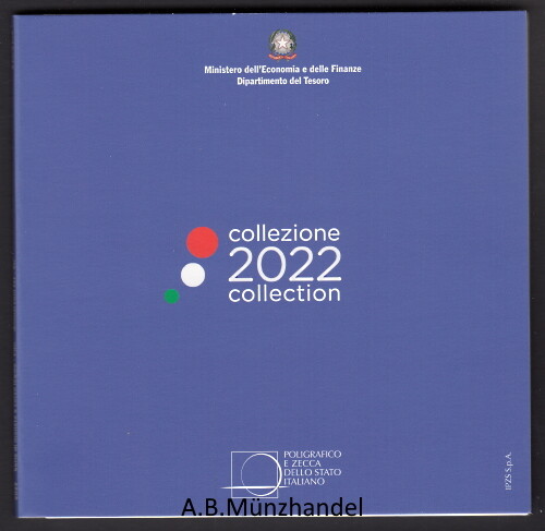 Italien 2022 kursmünzensatz - 2022,