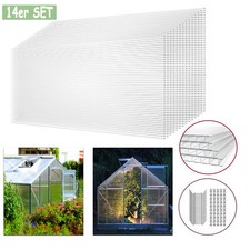 14x PC Doppelstegplatten