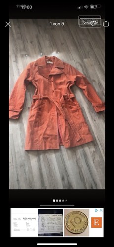 Wildledermantel damen - wildledermantel, 40