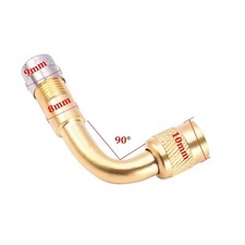 90° gebogenes Ventil Adapter