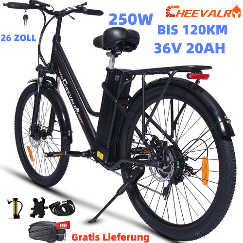 Zoll city bike 250w - 26,