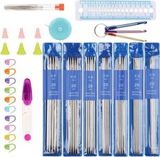 35 Stück Stricknadeln