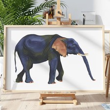 Elefant Safari v5 Schablone