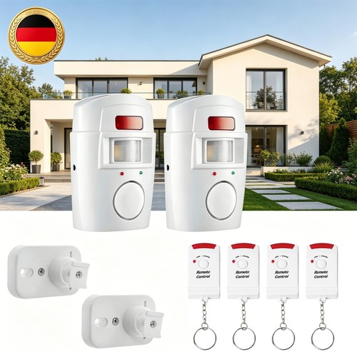 Bewegungsmelder alarm - 2x,