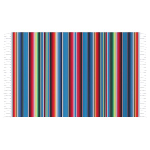 Mexikanische decke sarape - 2x(mexikanische,