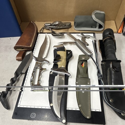 Messer camping survival - messer,