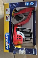 Bruder Schaeff HR16 Minibagger Spielfahrzeug - Rot/  Mit Noch Zusätzliche Sate