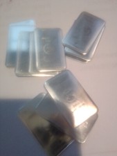 5 einzelne 1gr Silberbarren