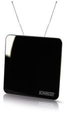 Antenne DVB T2 Aktiv Zimmerantenne Fernseh Radio DAB+ Receiver HD Innen schwarz