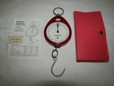 alte RAPIDO-Mehrzweck-Federwaage 3Kg Waage DDR Ostalgie Angeln Nagema Oschatz