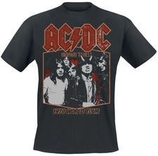 Acdc shirt herren highway - t-shirt,