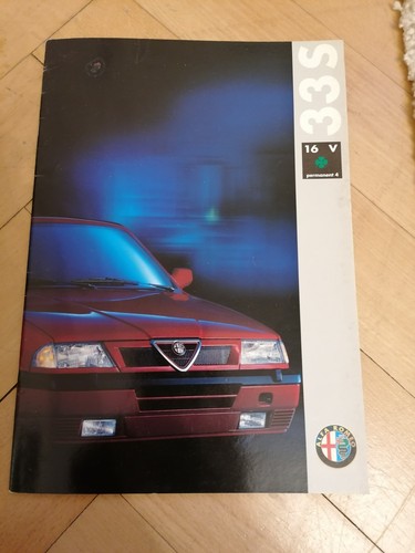 Alfa romeo 33s 16v permanent - alfa,