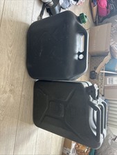 2 x 20L Reserve Kanister Benzin Diesel Kunststoff mit gelben Einfüllstutzen