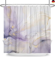 Marmor Duschvorhang Lila