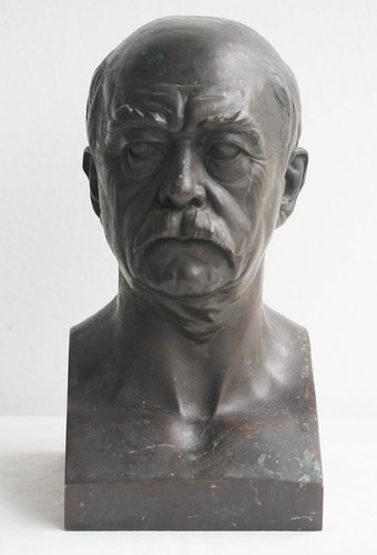 August bauer büste bismarck - bauer,,