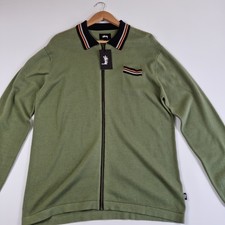 Stüssy Zip Ls Polo Knit