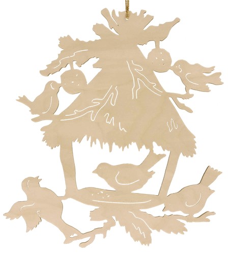 Fensterbild vogelfütterung - fensterbild,