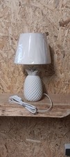  Tischlampe Ananas 35cm Deko Keramik Lampe Nachttisch  Dekolampe