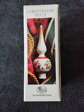 Hutschenreuther Christbaumspitze Dekor Ole Winter