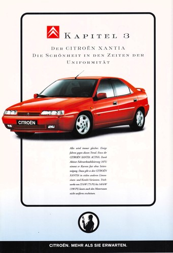 Citroen programm 1996 xm - 1996,,