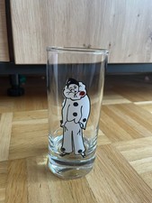 Vintage Trinkglas Glas mit