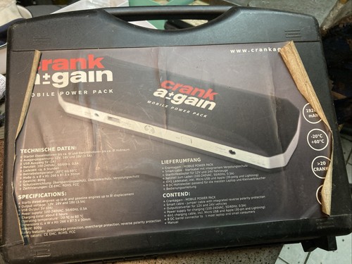 Crankagain mobile power pack - crankagain,