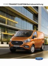 Ford Transit Custom von 2018 + Radio + Nav Betriebsanleitung Deutsch