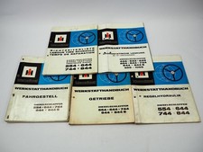 IHC 554 644 744 844 844S Werkstatthandbuch Fahrgestell Hydraulik Getriebe