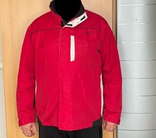 LEICHTE Ski- bzw. Winterjacke MARKE ROCHHEUSES rot m. farbigen Akzenten XXL / 54