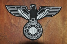 Großer Adler Patch Stickerei HD Aufnäher Kutte ca. 30 x 20cm Biker Rocker