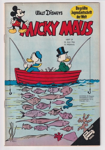 Micky maus 1964 heft - maus,