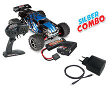 Traxxas E-Revo 1:16 blauX VXL RTR Brushless Silber Combo TRX71076-8-BLUEX-SIL...