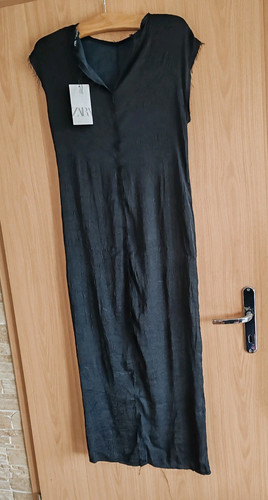 Zara damen maxikleid - s, schwarz
