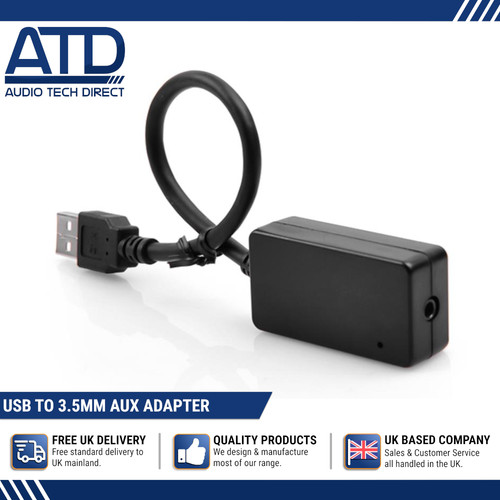 Usb aux mm adapter - 3,5-mm,