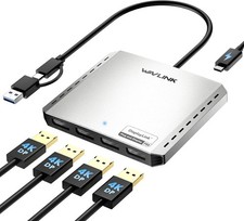 Quad DisplayPort DisplayLink