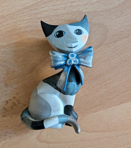Goebel porzellanfigur katze - goebel,