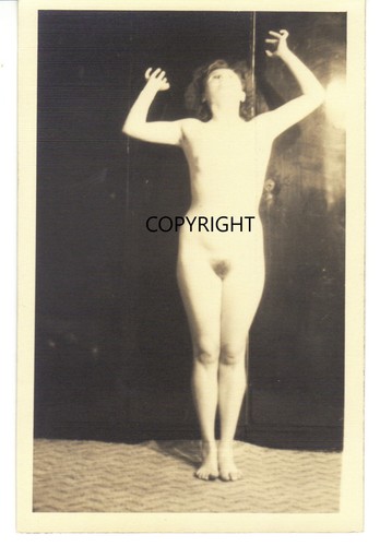 Vintage photo 1940 nu - ,