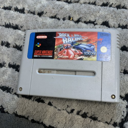 Rock roll racing snes - roll,