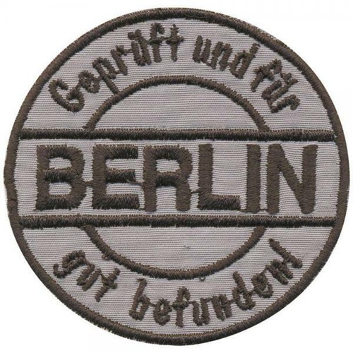 Aufnäher berlin 03135 - -,