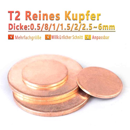 Kupfer scheiben ronden - scheiben,