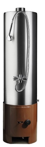 Edelstahl badeofen - edelstahl,