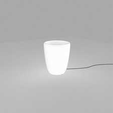 Beleuchteter Blumentopf