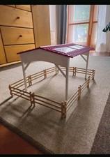 Schleich Offenstall / Paddock mit Zubehör