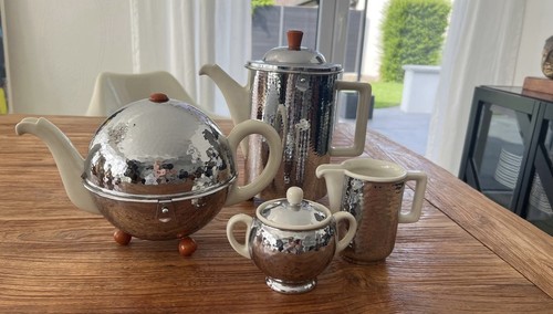 Set aus kaffeekanne teekanne - set,