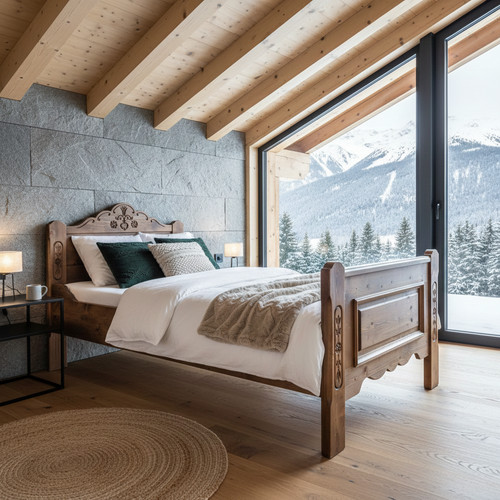 Voglauer bett landhaus - bett,