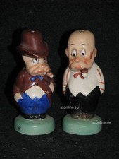 +# A000744_11 Goebel Archiv Muster Menage Salz Pfeffer Streuer Mann Rauchen