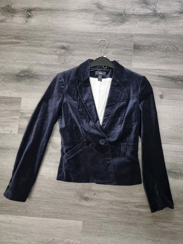 Blazer jacke dunkelblau - h&m,