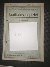 Barkas B 1000 KM KB Bus DDR